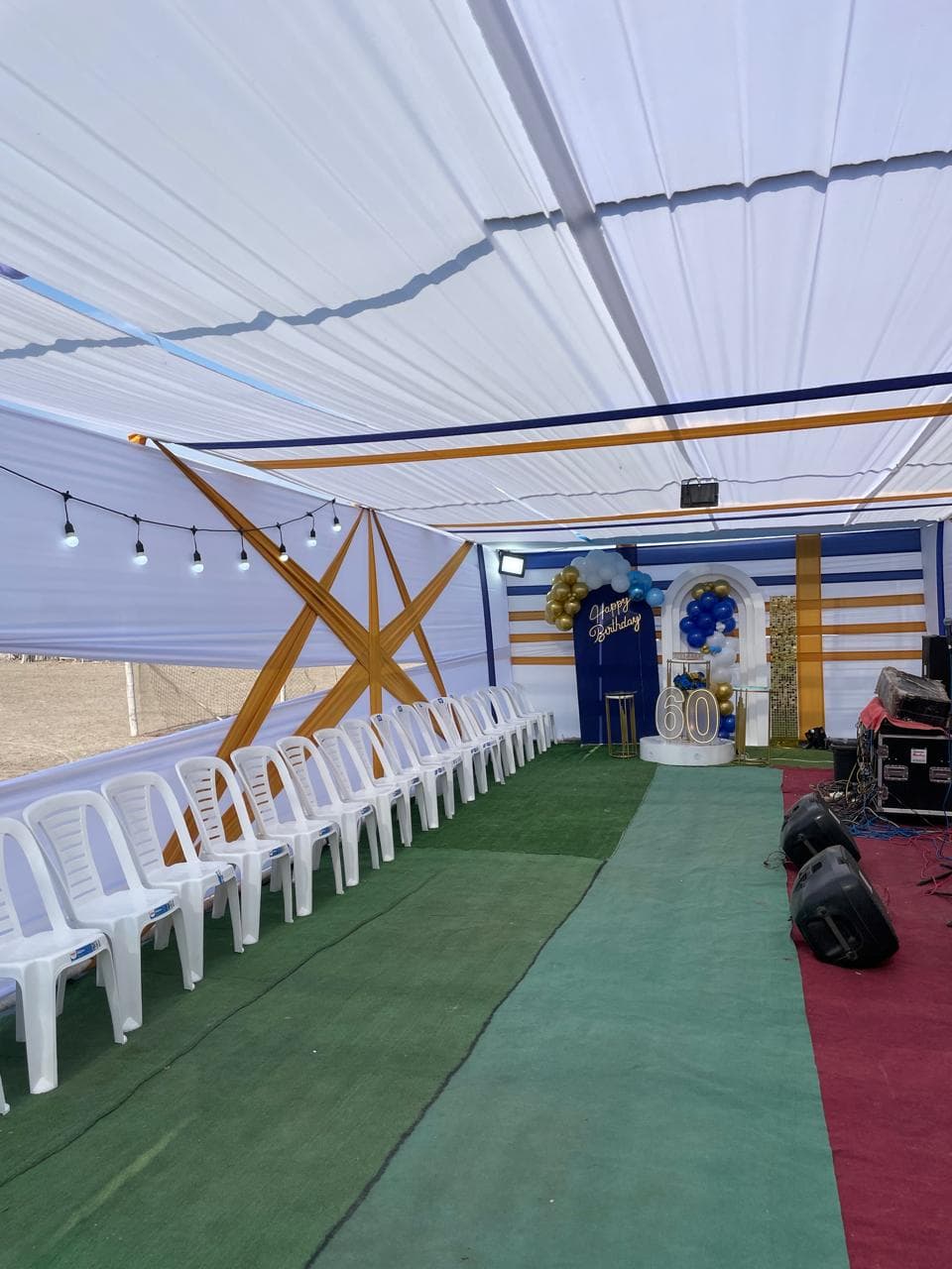 Toldo con estilo estrella