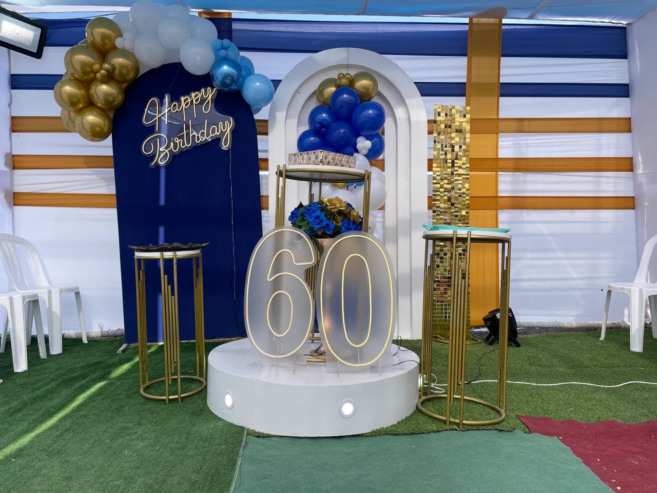 Toldo con estilo estrella - Detalle